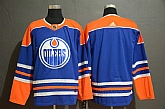 Oilers Blank Royal Adidas Jersey,baseball caps,new era cap wholesale,wholesale hats
